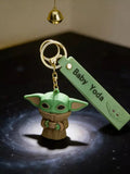 3D PVC Figure Keychain - Star Wars - Grogu Holding Cup