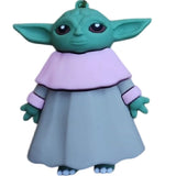 3D PVC Figure Keychain - Star Wars - Grogu Classic Outfit