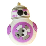 3D PVC Figure Keychain - Star Wars - Bb-8 Purple Variant