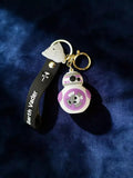 3D PVC Figure Keychain - Star Wars - Bb-8 Purple Variant