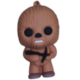 3D PVC Figure Keychain - Star Wars - Chibi Chewbacca Bowcaster