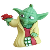 3D PVC Figure Keychain - Star Wars - Yoda Holding Red Starship