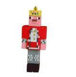 3D PVC Figure Keychain - Technoblade De Minecraft - Technoblade Crowned Robe