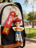 3D PVC Figure Keychain - Toy Story - Jessie Cowgirl Outfit