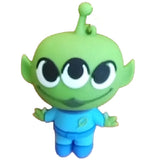 3D PVC Figure Keychain - Toy Story - Little Green Man Standing