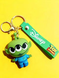 3D PVC Figure Keychain - Toy Story - Little Green Man Standing