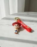 3D PVC Figure Keychain - Toy Story - Chibi Jessie Hands On Hips