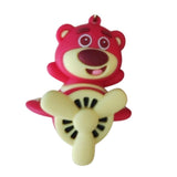 3D PVC Figure Keychain - Toy Story - Lotso With Propeller Plane
