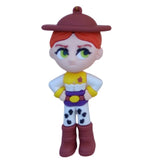 3D PVC Figure Keychain - Toy Story - Jessie Hands On Hips