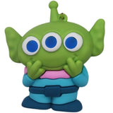 3D PVC Figure Keychain - Toy Story - Alien In Costume