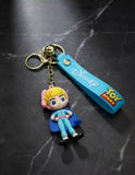 3D PVC Figure Keychain - Toy Story - Bo Peep Hero Outfit