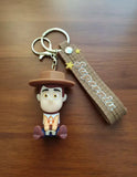 3D PVC Figure Keychain - Toy Story - Woody Chibi Sitting