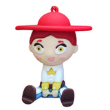 3D PVC Figure Keychain - Toy Story - Chibi Woody Sitting Variant 3