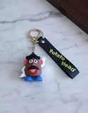 3D PVC Figure Keychain - Toy Story - Mr Potato Head Waving