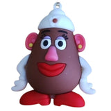 3D PVC Figure Keychain - Toy Story - Mrs Potato Head Classic