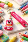 3D PVC Figure Keychain - Toy Story - Lotso Strawberry Cake