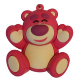 3D PVC Figure Keychain - Toy Story - Lotso Huggin Bear Hugging