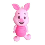 3D PVC Figure Keychain - Winnie the Pooh - Piglet Smiling