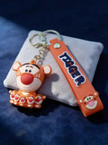 3D PVC Figure Keychain - Winnie the Pooh - Tigger With Mini Tiggers