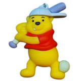 3D PVC Figure Keychain - Winnie the Pooh - Pooh Baseball Player