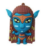 3D PVC Figure Keychain - Avatar - Neytiri Chibi Holding Arrow