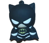 3D PVC Figure Keychain - Batman - Chibi Skeleton