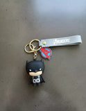 3D PVC Figure Keychain - Batman - Chibi Classic Suit Variant 2