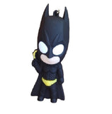 3D PVC Figure Keychain - Batman - Chibi Holding Batarang