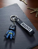 3D PVC Figure Keychain - Batman - Chibi Smiling Variant 3