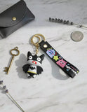 3D PVC Figure Keychain - Batman - Chibi Dazed Bucktooth