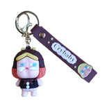 3D PVC Figure Keychain - Bebes Llorones - Crybaby - Dotty Black Top Crying