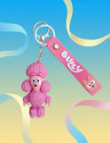 3D PVC Figure Keychain - Bluey - Chloe's Dad Poodle Costume