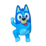 3D PVC Figure Keychain - Bluey - Waving Tongue Out