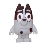 3D PVC Figure Keychain - Bluey - Socks Heeler Standing