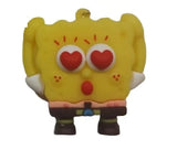 3D PVC Figure Keychain - SpongeBob SquarePants - Spongebob Heart Eyes