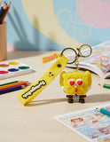 3D PVC Figure Keychain - SpongeBob SquarePants - Spongebob Heart Eyes