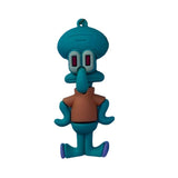 3D PVC Figure Keychain - SpongeBob SquarePants - Squidward Standing