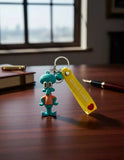 3D PVC Figure Keychain - SpongeBob SquarePants - Squidward Standing