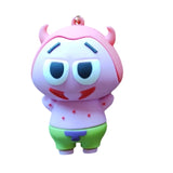 3D PVC Figure Keychain - SpongeBob SquarePants - Devil Patrick Star
