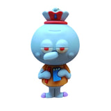 3D PVC Figure Keychain - SpongeBob SquarePants - Squilliam Fancyson Crowned Holding Notepad