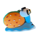 3D PVC Figure Keychain - SpongeBob SquarePants - Gary Burger Shell