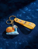 3D PVC Figure Keychain - SpongeBob SquarePants - Gary Burger Shell