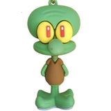 3D PVC Figure Keychain - SpongeBob SquarePants - Squidward Standing Variant 2