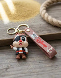 3D PVC Figure Keychain - SpongeBob SquarePants - Chip Pirate Pointing