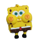 3D PVC Figure Keychain - SpongeBob SquarePants - Spongebob Puffed Cheeks