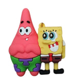 3D PVC Figure Keychain - SpongeBob SquarePants - Spongebob Patrick Standing