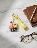 3D PVC Figure Keychain - SpongeBob SquarePants - Spongebob Patrick Standing
