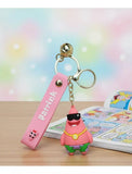 3D PVC Figure Keychain - SpongeBob SquarePants - Patrick Thug Life