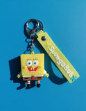 3D PVC Figure Keychain - SpongeBob SquarePants - Spongebob Classic Outfit