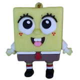 3D PVC Figure Keychain - SpongeBob SquarePants - Spongebob Chibi Happy